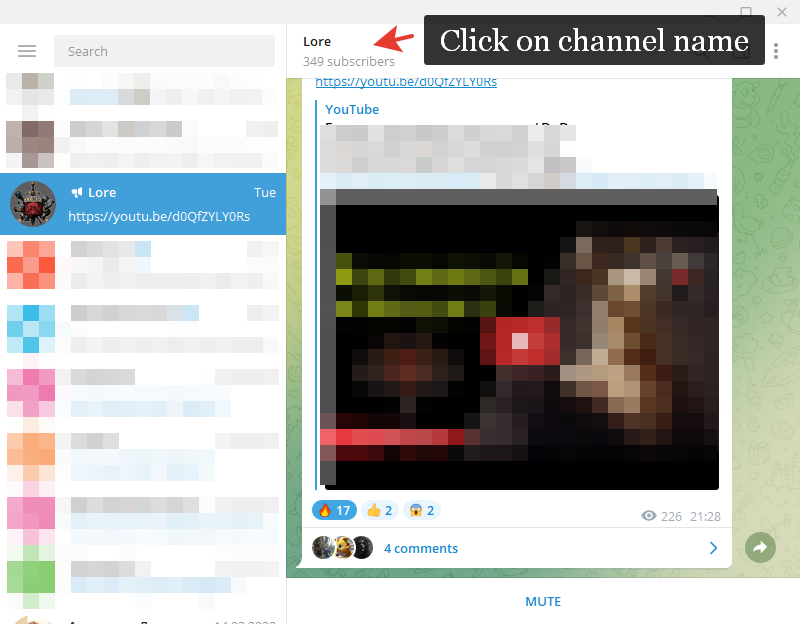 How to get Telegram chat or channel invitation URL-link