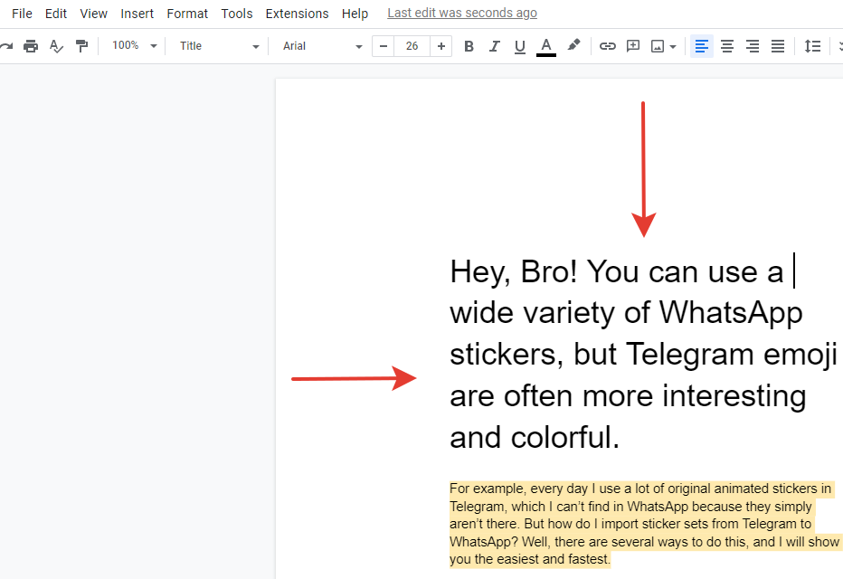 How to change margins and indents on Google Docs
